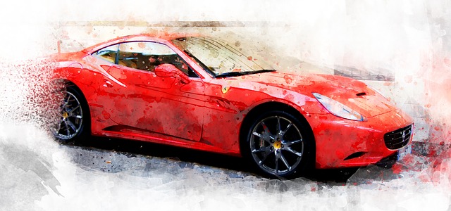Ferrari rojo